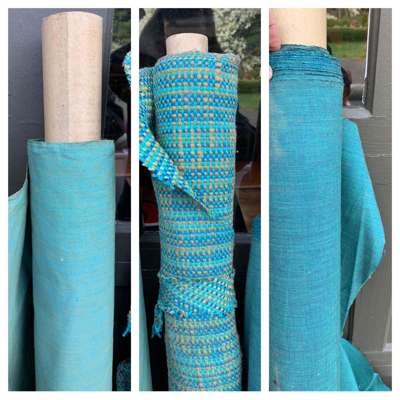 3 Bolts of Mid-century Upholstery Fabric (1 of 5)