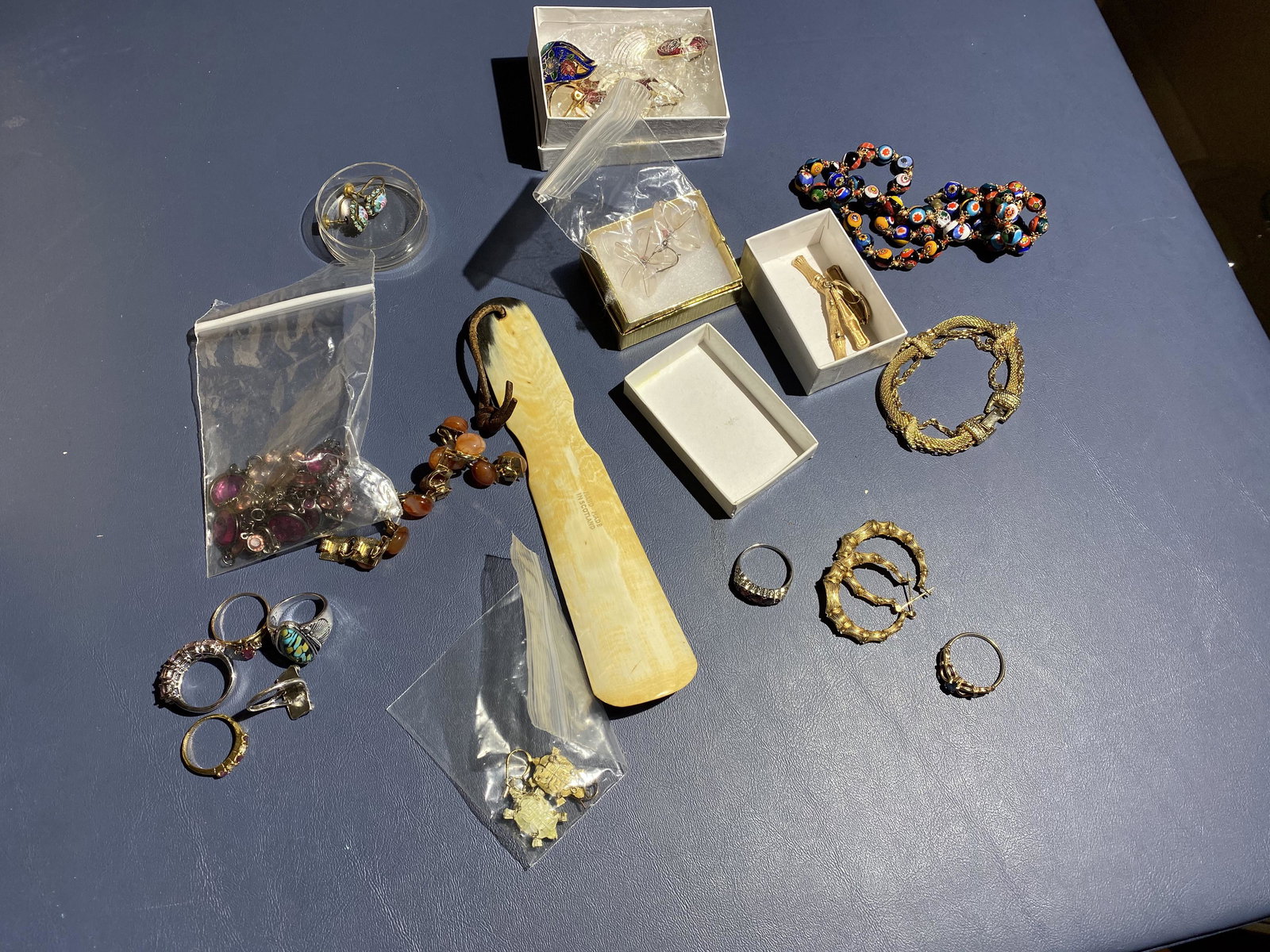 Group lot of gold and silver jewelry (1 of 12)