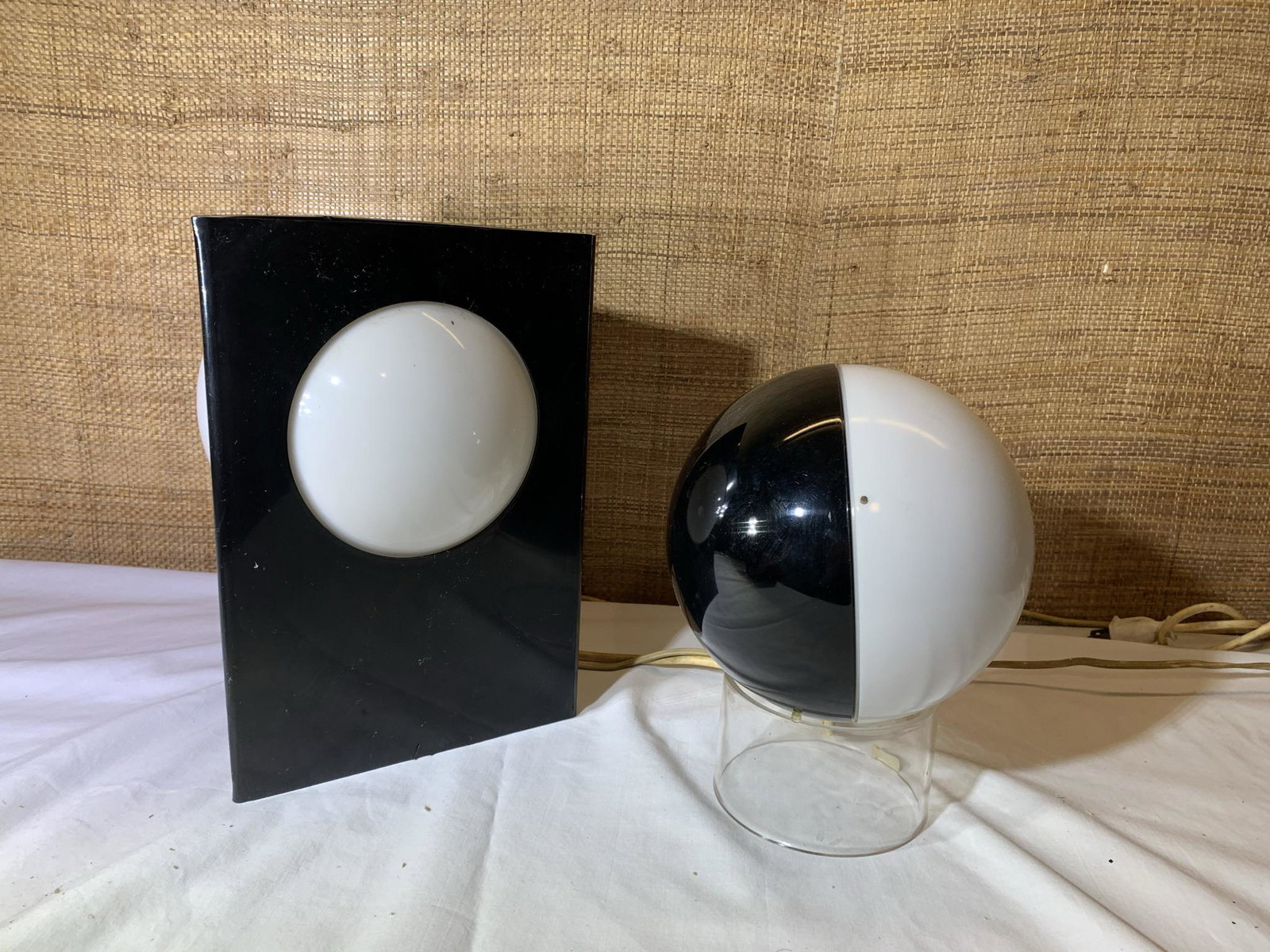 2 MCM Lights. One marked made in Denmark. One marked: 2 MCM Lights. One marked made in Denmark. One marked Leviton. Unknown if in working order. Free pickup or we will drop at the shipper for a $3 fee.