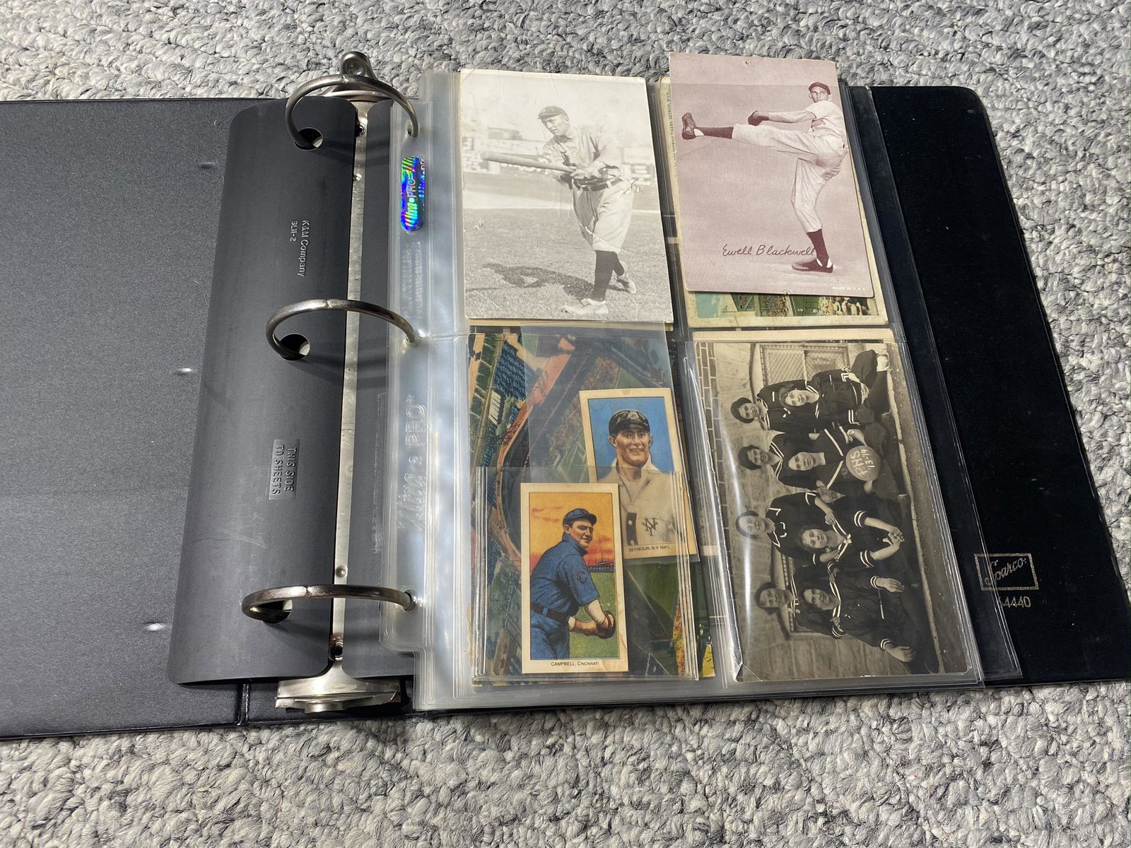 Binder of Old Sports Memorabilia (1 of 18)