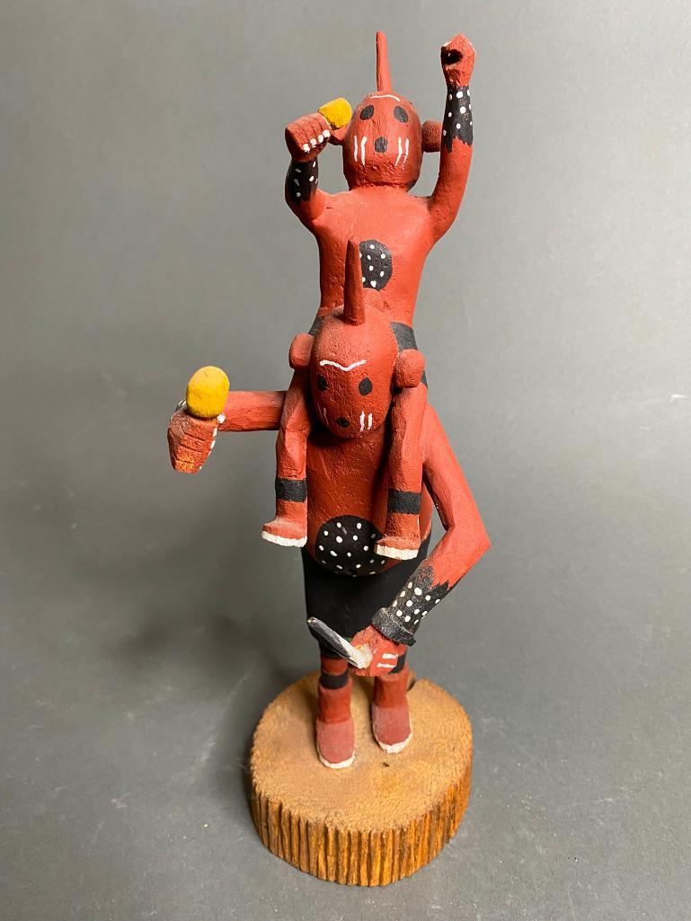 Vintage Native American Kachina Doll - Signed. (1 of 9)