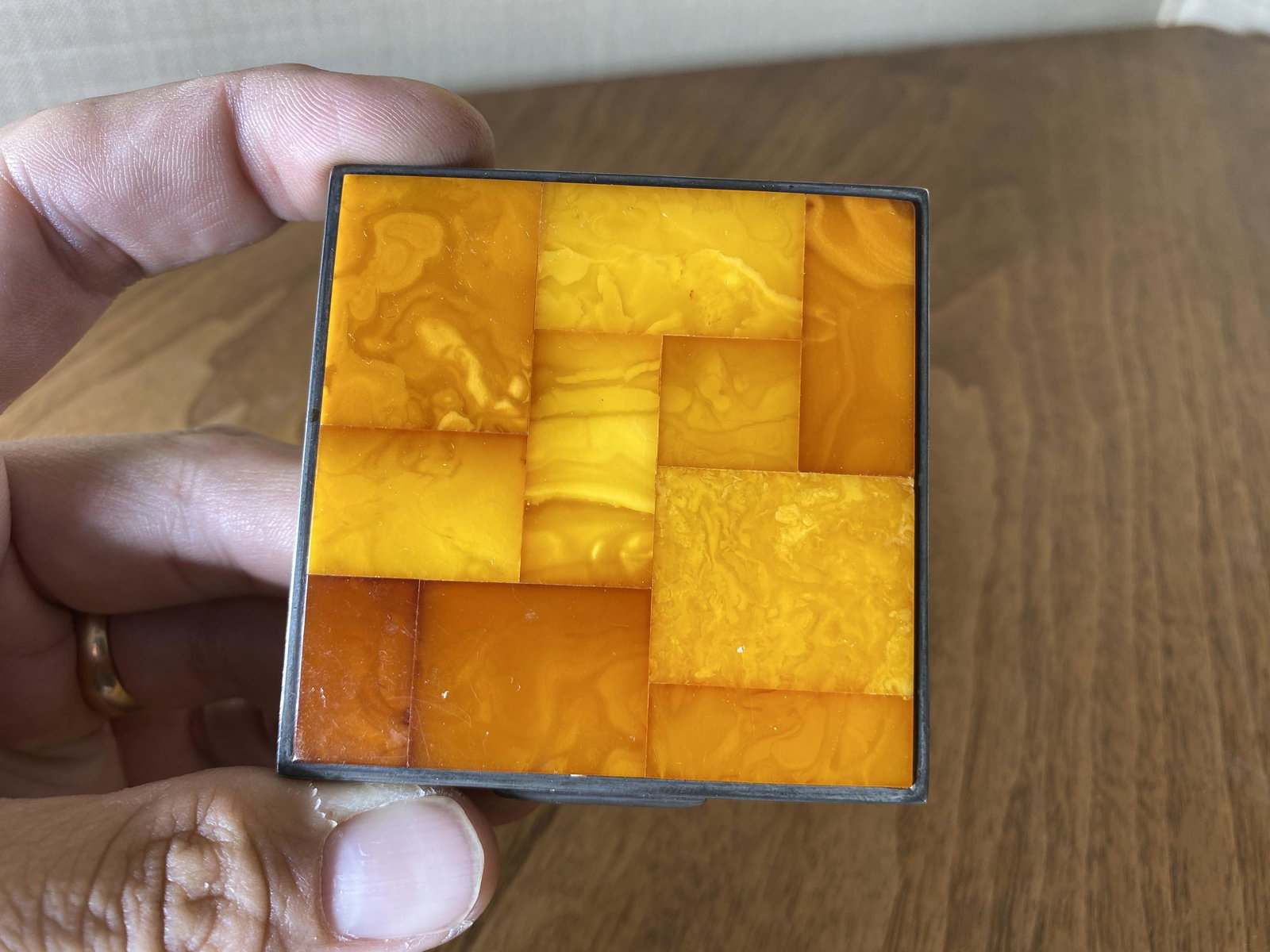 Unusually Finely Made 800 Silver Cigarette Case - Antique. (1 of 13)