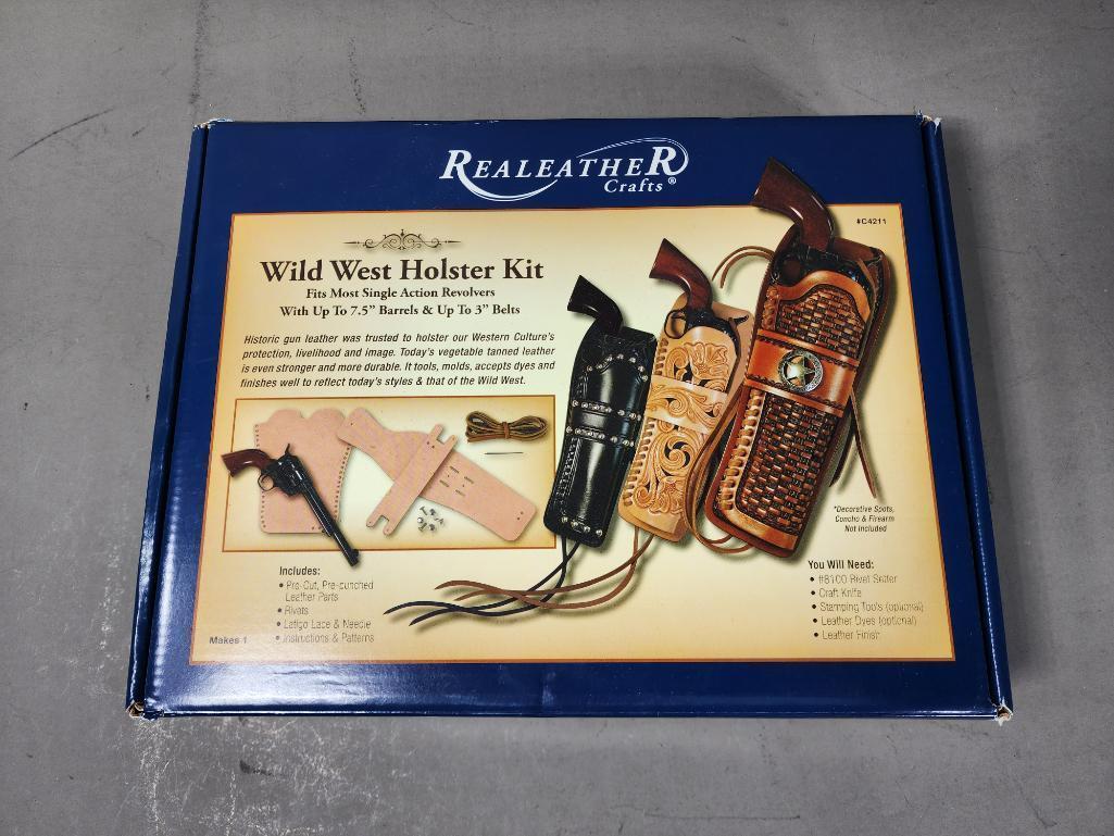 Real Leather Wild West Holster Kit Mar 12, 2023 Burns Auction