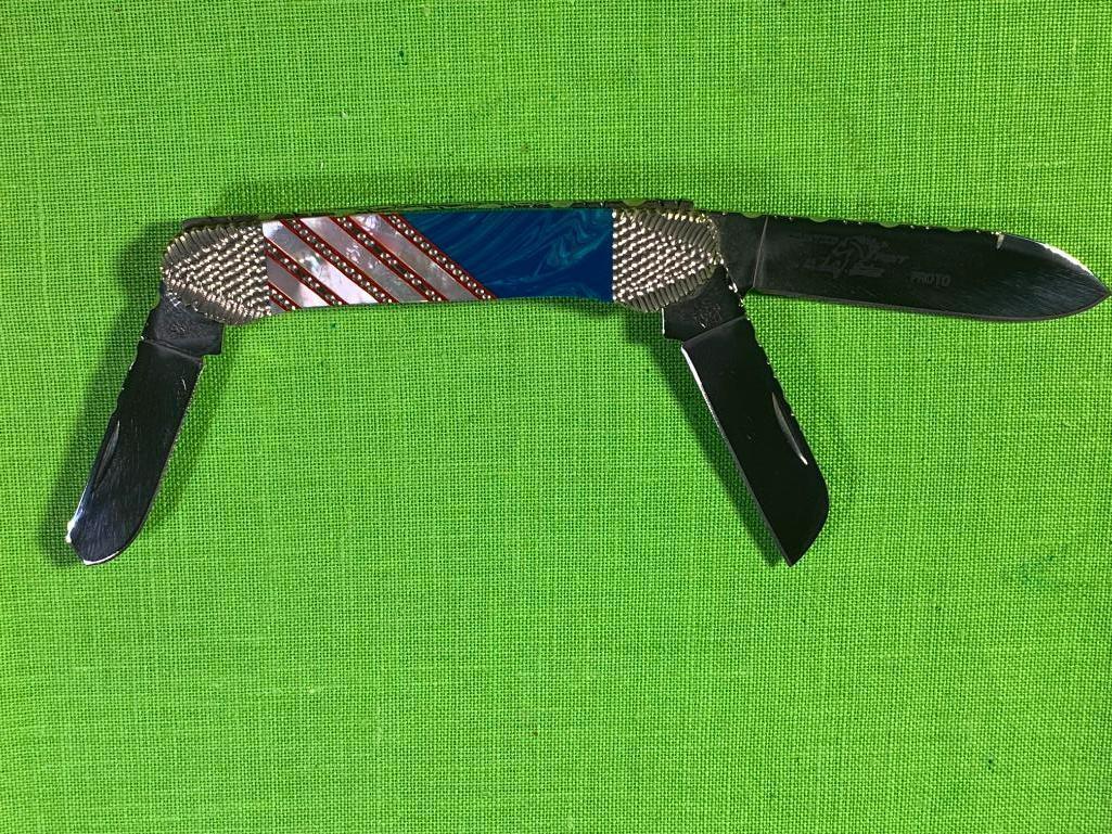 CASE XX 6394 SS Designed by Michael Prater Painted Pony PROTO Double