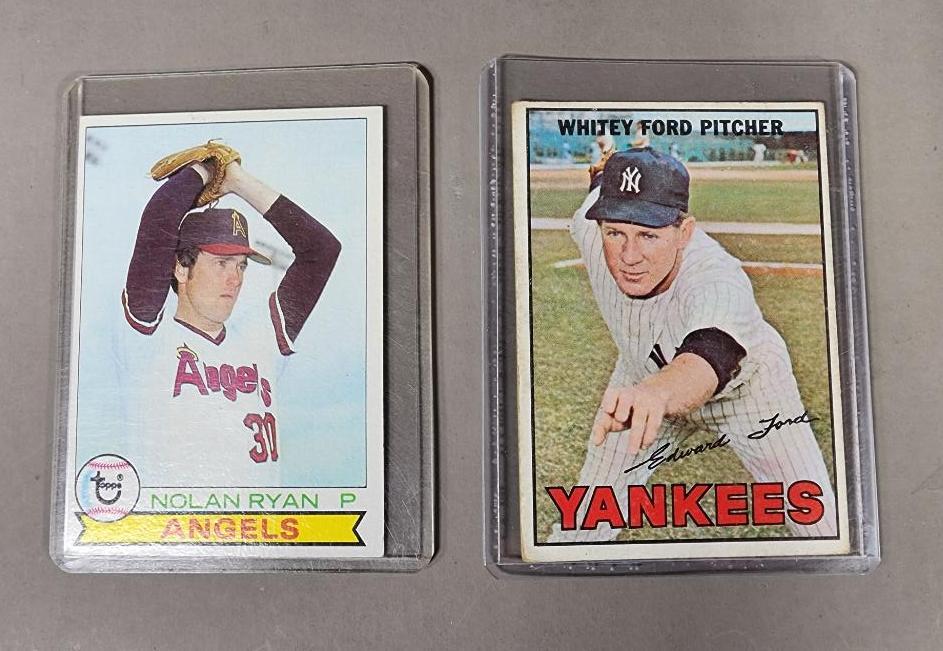 Baseball Cards Nolan Ryan & Whitey Ford. Apr 10, 2023 Burns