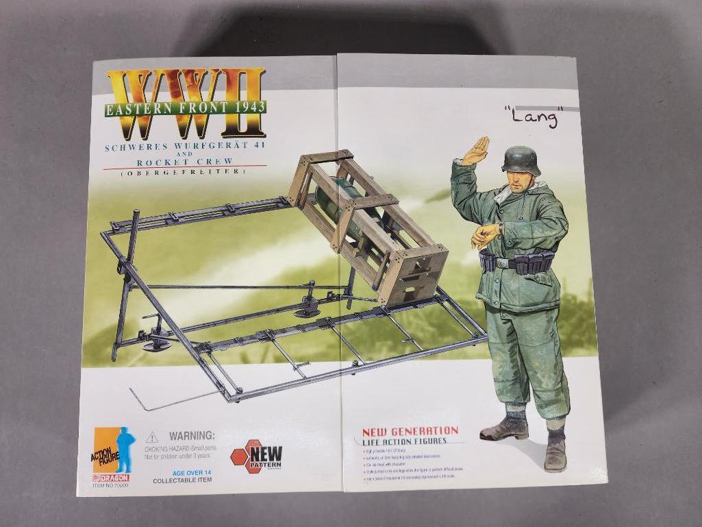 WWII Eastern Front 1943 Schweres Wurfgerat 41 and Rocket Crew. (1 of 5)