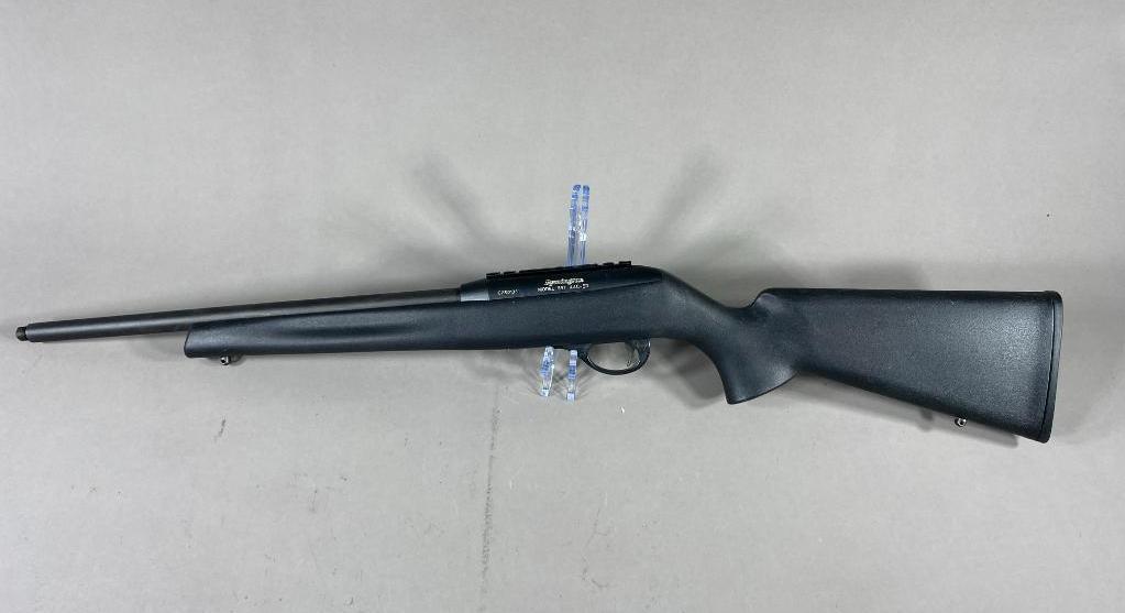 Remington Model 597 Rifle in 22 LR: BRAND: Remington SERIAL: C2801331 CALIBER/GAUGE: 22 LR MODEL: 597 CONDITION: BACKGROUND CHECK: Yes OTHER INFO: 35 inches Long, No Magazine SHIPPING: In-house shipping available. Pickup is Monday, June