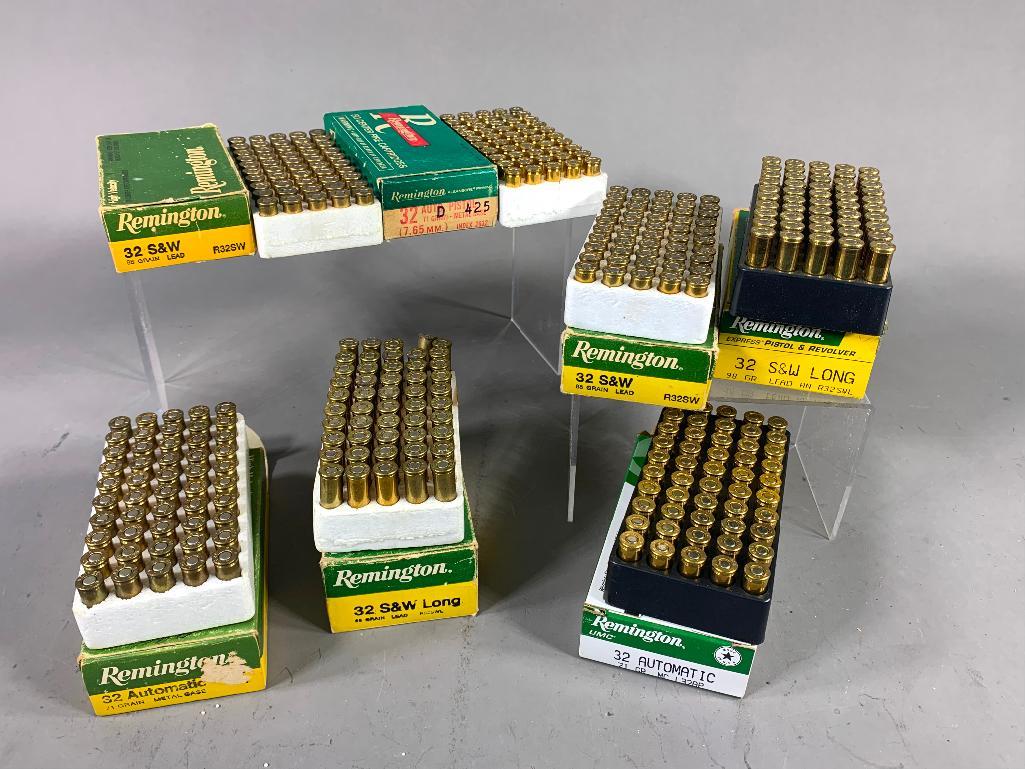32 Ammunition (All Full): SHIPPING: In-house shipping available. Pickup is Monday, June 5 from 2 pm to 7 pm and Tuesday, June 6 from Noon to 5 pm in Carroll, Ohio 43112 or we will provide in-house shipping for this item. Sales
