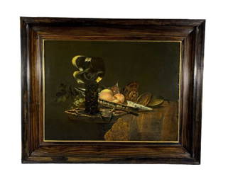 G. Van Berkborgh Still Life Painting Dated 1655