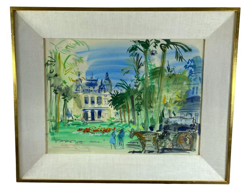 French Post Impressionist Painting Manner of Dufy (1 of 10)