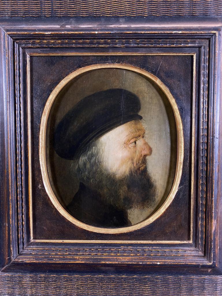 "Tronie of Bearded Man" Jan van de Venne (17th c) (1 of 7)