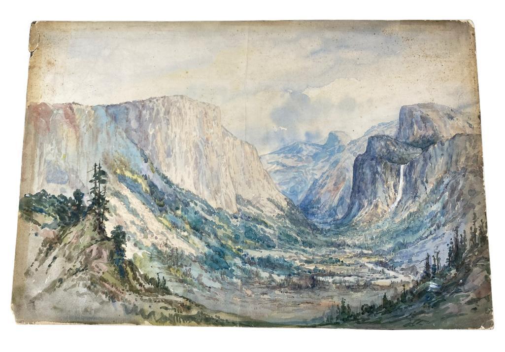 "The Yosemite Valley" Wm Louis Sonntag (1822-1900) (1 of 9)