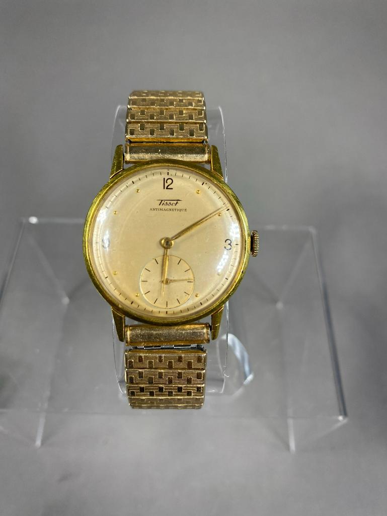 Tissot Antimagnetique Men's Watch Gold Filled (1 of 6)