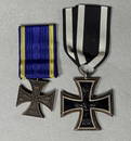 WWI IMPERIAL GERMAN MEDALS BRUNSWICK -IRON CROSS