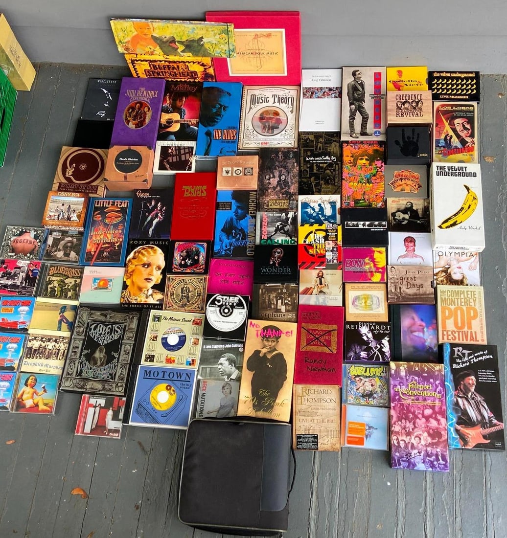 Huge Lot of CDs featuring Jimi Hendrix, Tom Petty, Sublime and More: Huge Lot of CDs featuring Jimi Hendrix, Tom Petty, Sublime and More. Our in-house shipping is NOT available. Pickup is Thursday, November 2nd from 10am to 4pm in Cincinnati, Ohio 45230. (THIS IS THE O