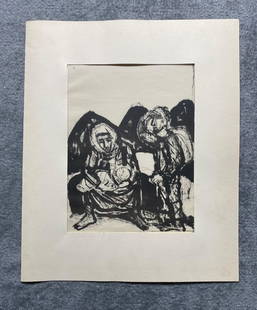 Otto Dix Print The Baptism of Christ Lithograph: Otto Dix Print The Baptism of Christ Lithograph. LiveAuctioneers gives us up to 20 photos, to see many more photos of most lots find this sale on Proxibid, where we can post up to 100 images. Print me