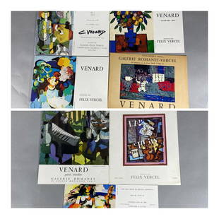 Group Lot of Material Related to Claude Venard: Group Lot of Material Related to Claude Venard. LiveAuctioneers gives us up to 20 photos, to see many more photos of most lots find this sale on Proxibid, where we can post up to 100 images. Pickup is