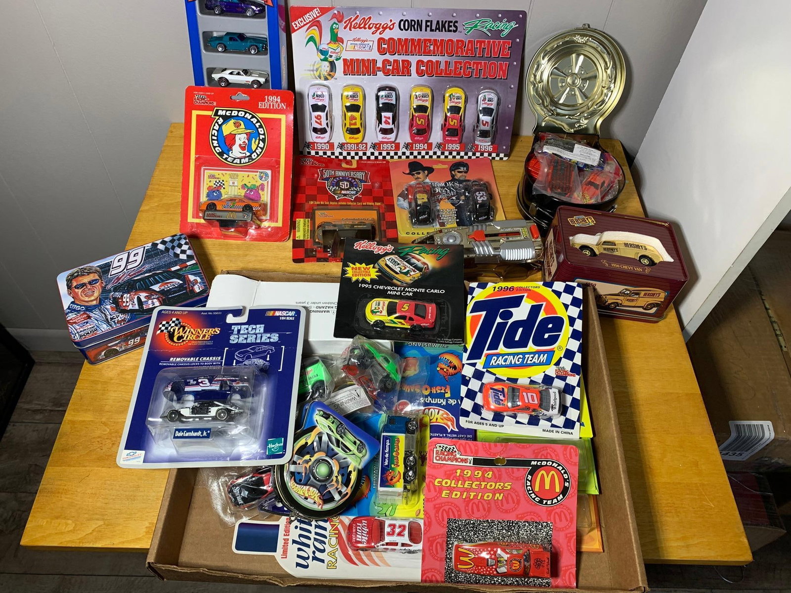Racing Champion Collector Cars, White Rain Racing Dale Jarrett,: Racing Champion Collector Cars, White Rain Racing Dale Jarrett,. To see up to 100 photos of this lot, please find this sale on LiveAuctioneers. McDonalds 1994 Collector Car, Hot Wheels Books, Hot Whee