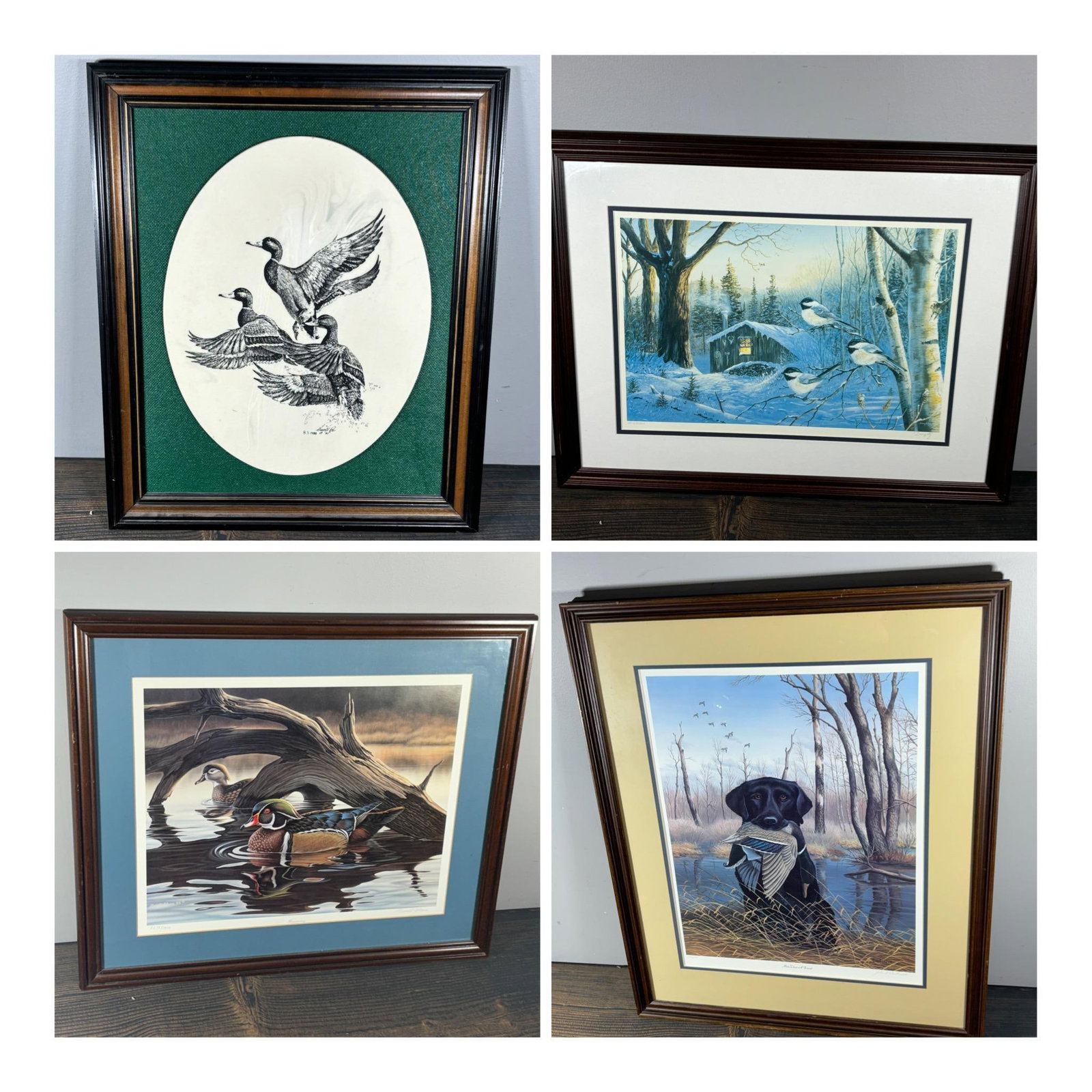 Group of Four Signed Limited Edition Prints: In-house shipping is available. Pickup is Friday, August 9th from 11 am to 7 pm at our offices in Carroll, OH 43112 or we will provide in-house shipping for this item. Once packed up we will send you 