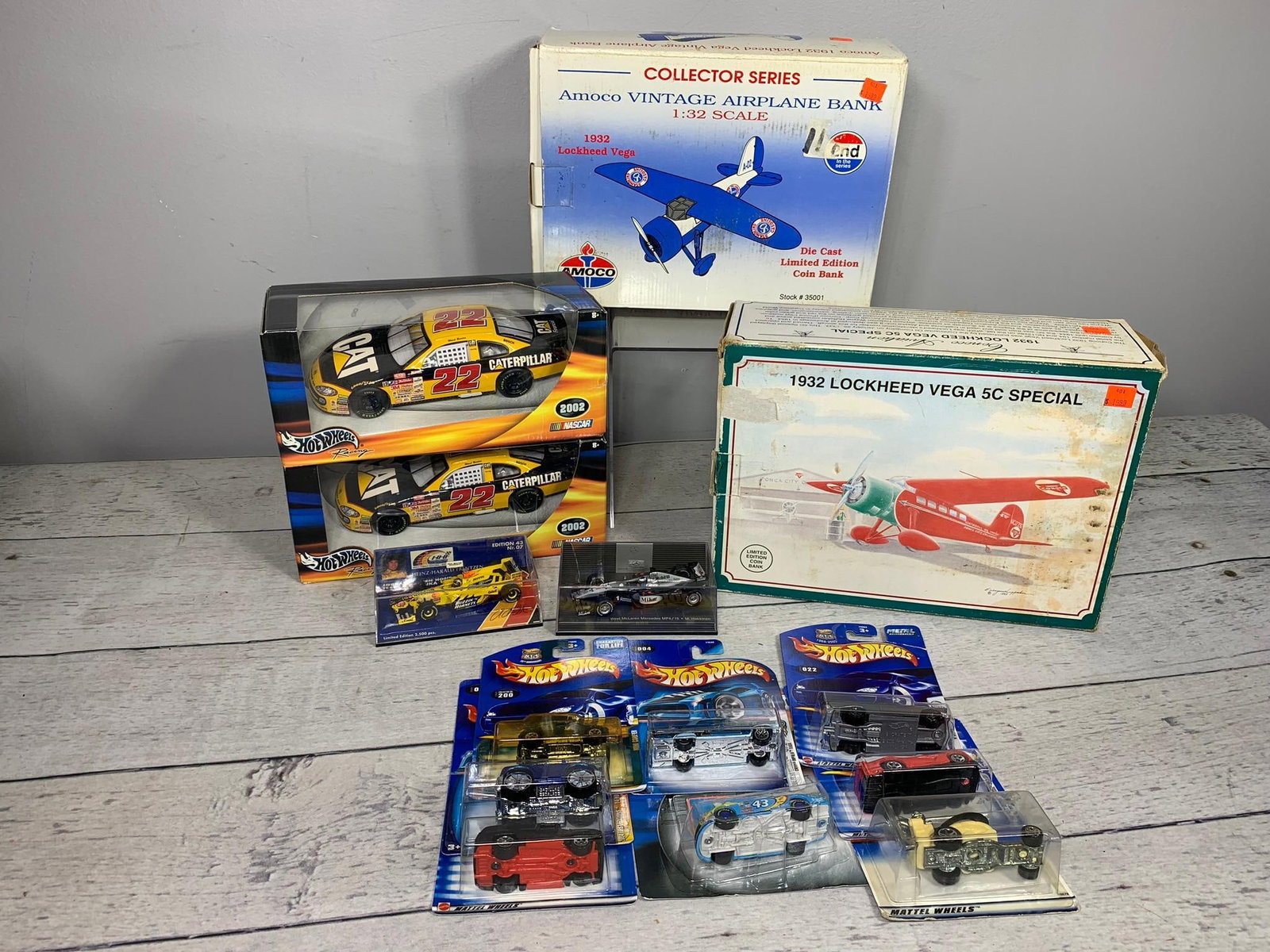 Collector Edition Hot Wheels, Metal Planes and more Lot: In-house shipping is available. Pickup is Friday, August 9th from 11 am to 7 pm at our offices in Carroll, OH 43112 or we will provide in-house shipping for this item. Once packed up we will send you