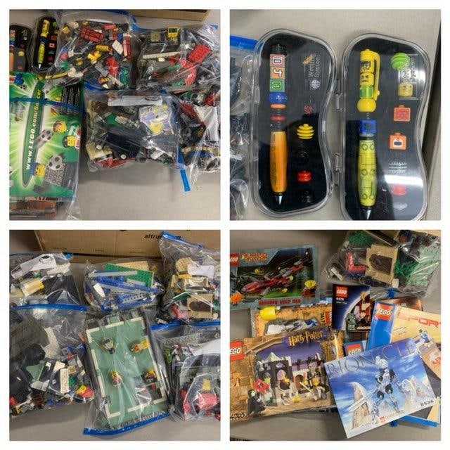 Large Group of Legos: In-house shipping is available. Pickup is Friday, August 9th from 11 am to 7 pm at our offices in Carroll, OH 43112 or we will provide in-house shipping for this item. Once packed up we will send you