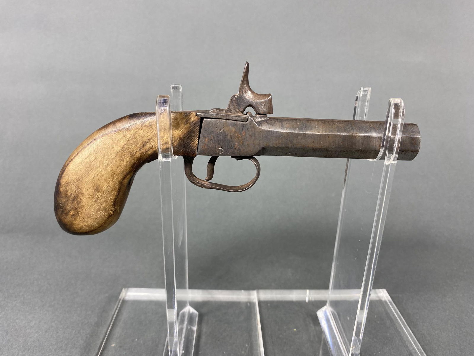 Vintage Belgian Style Percussion Boot Pistol 58 Cal Black Powder Noffl