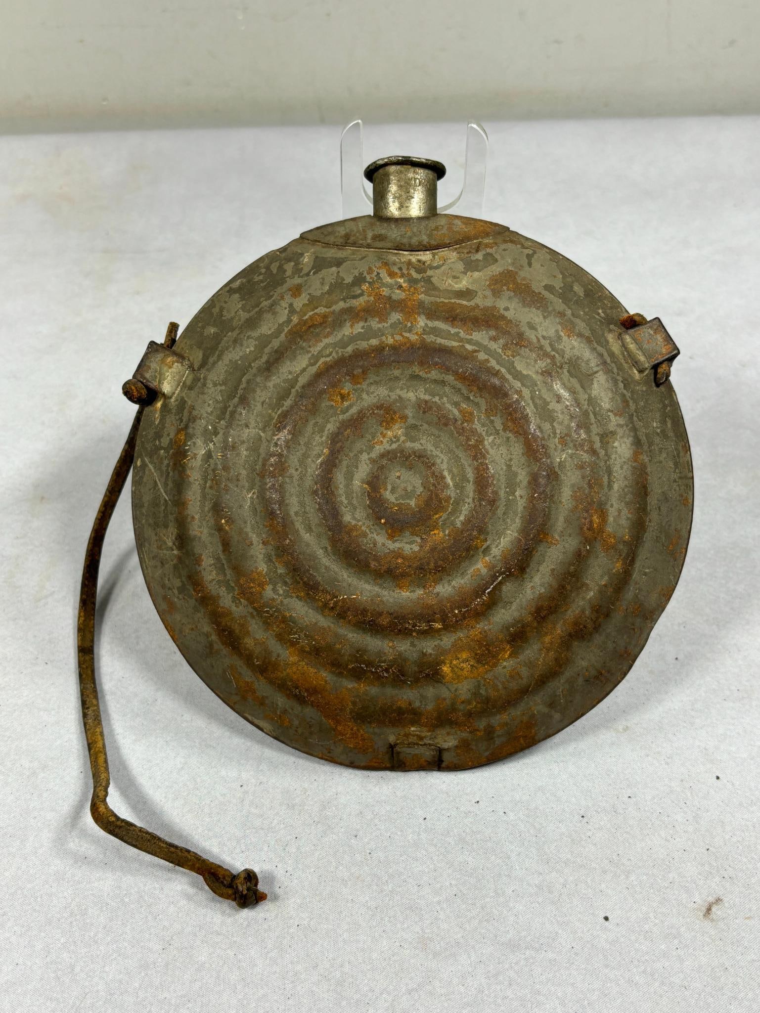 Civil War Identified 148th Pennsylvania Vols Canteen Auction