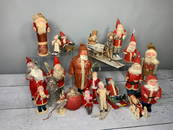 Group of Vintage Santa Claus Figures and More