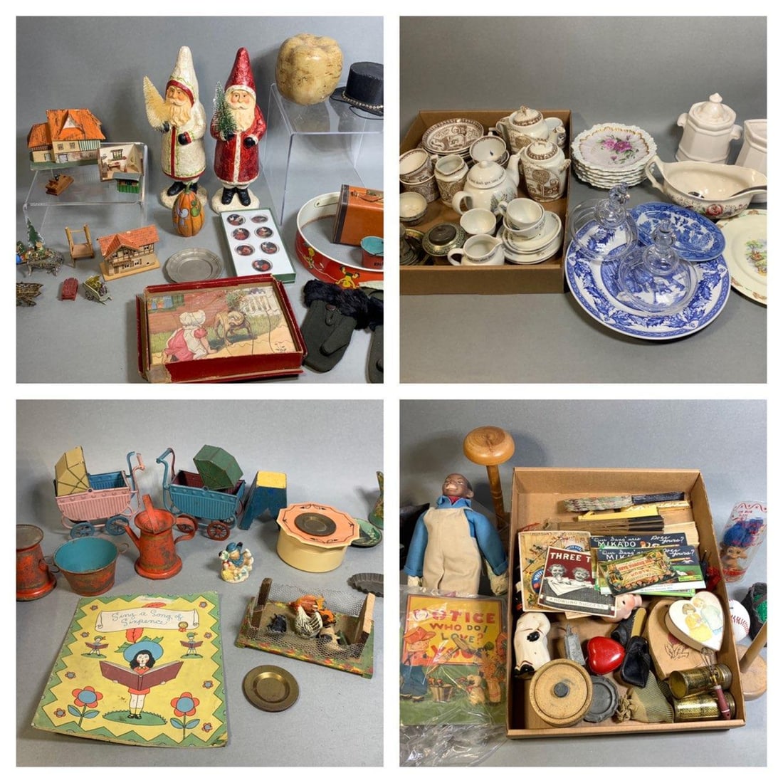 Large Group of Vintage Transferware China, Decorations, Miniatures, Children's Toys, Dolls and More (1 of 20)