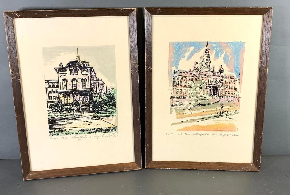 Ralph A. Misiak and Samuel S. Carter Serigraph Prints (1 of 7)