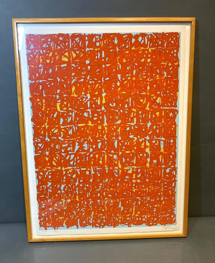 Jack Tworkov (1900-1982) Screenprint, SS#2, 1973 (1 of 6)