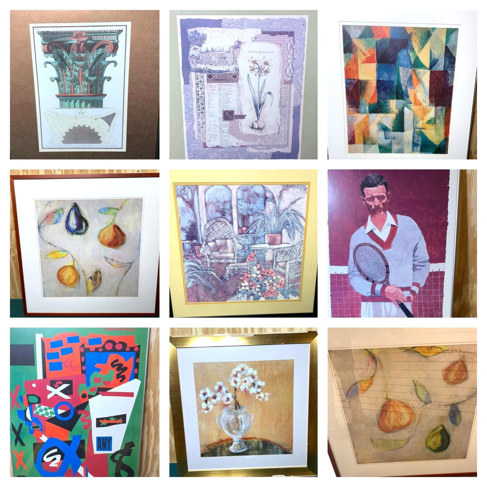 Group Lot of Mixed Artwork, Prints Inc. Stuart Davis Met Exhibition: In house shipping available. Pickup is Friday, Jan 24 from 11 am to 3 pm at our offices in Lancaster, OH 43130 (we moved! Just down the road) or we will provide in-house shipping for this item. We cha