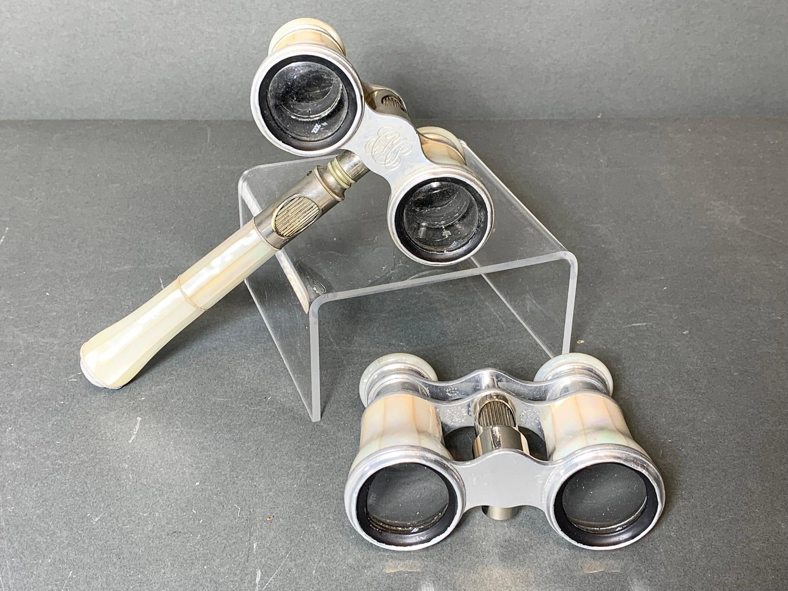 Two Pairs Antique French Opera Glasses (1 of 9)
