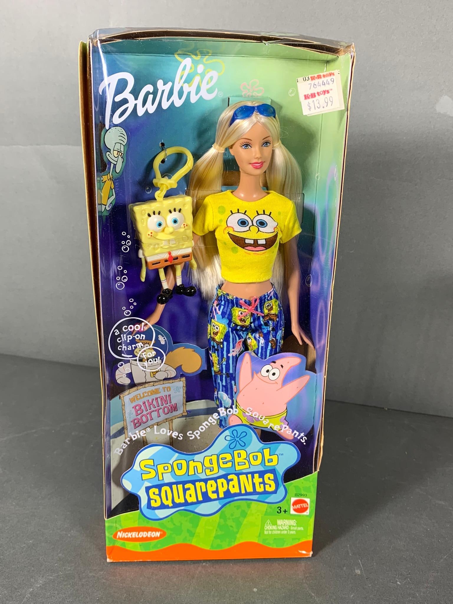 Barbie Spongebob Squarepants Doll (1 of 6)