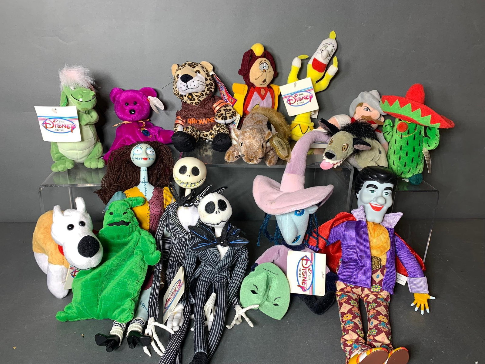 Group of Disney Characters and Plush: Jack Skellington and More (1 of 7)