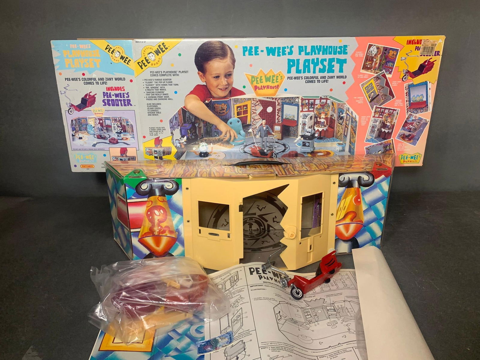 Vintage Matchbox 1988 Pee Wee's Playhouse Playset (1 of 17)
