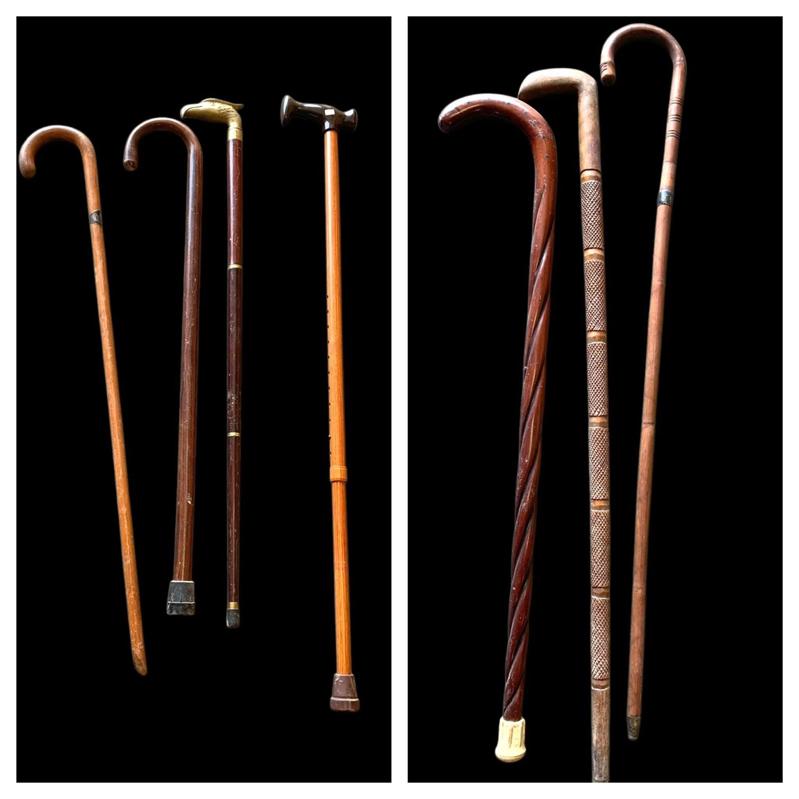 Group Lot Assorted Antique Canes (1 of 11)