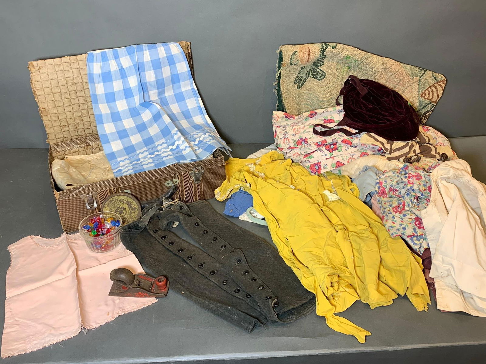 Group Lot Vintage, Antique Clothes, Christmas Tree Inserts & More (1 of 20)