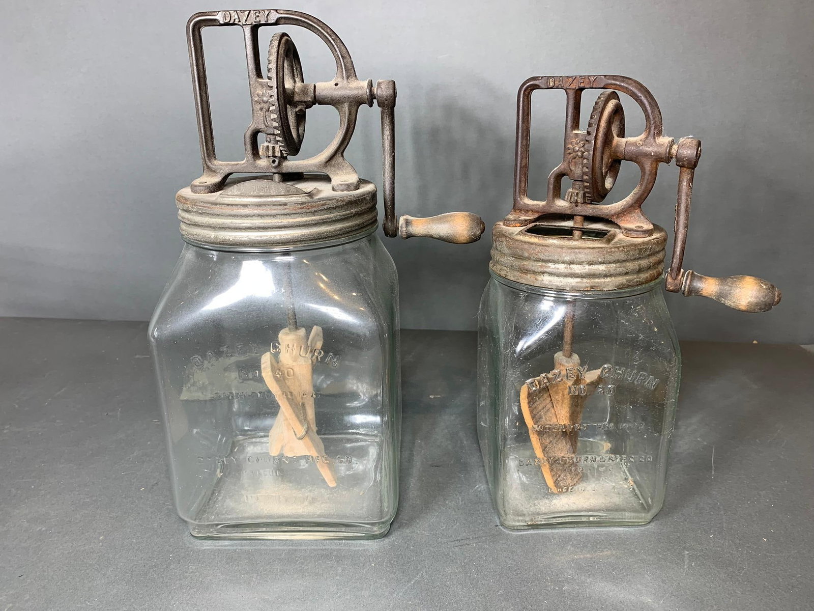 Two Vintage Dazey Butter Churns; No. 20 and No. 40 (1 of 13)