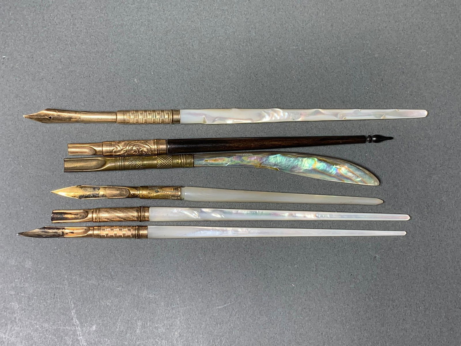 (6) Antique Ladies' Victorian Dip Pens. (1 of 20)