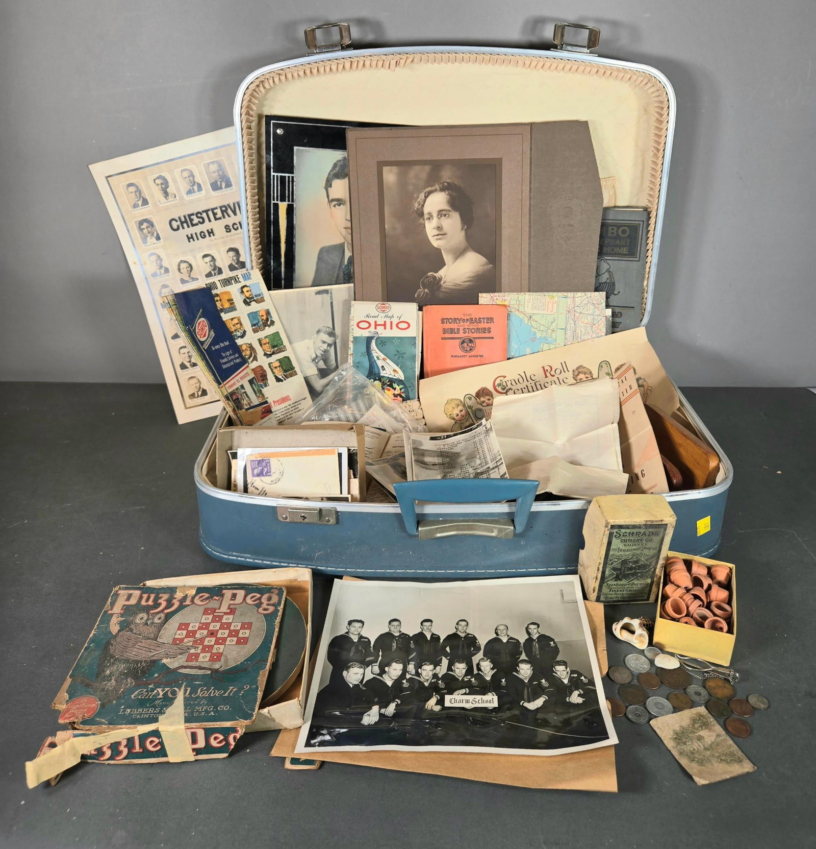 Large Lot Paper & Ephemera Coins Photographs & More (1 of 20)