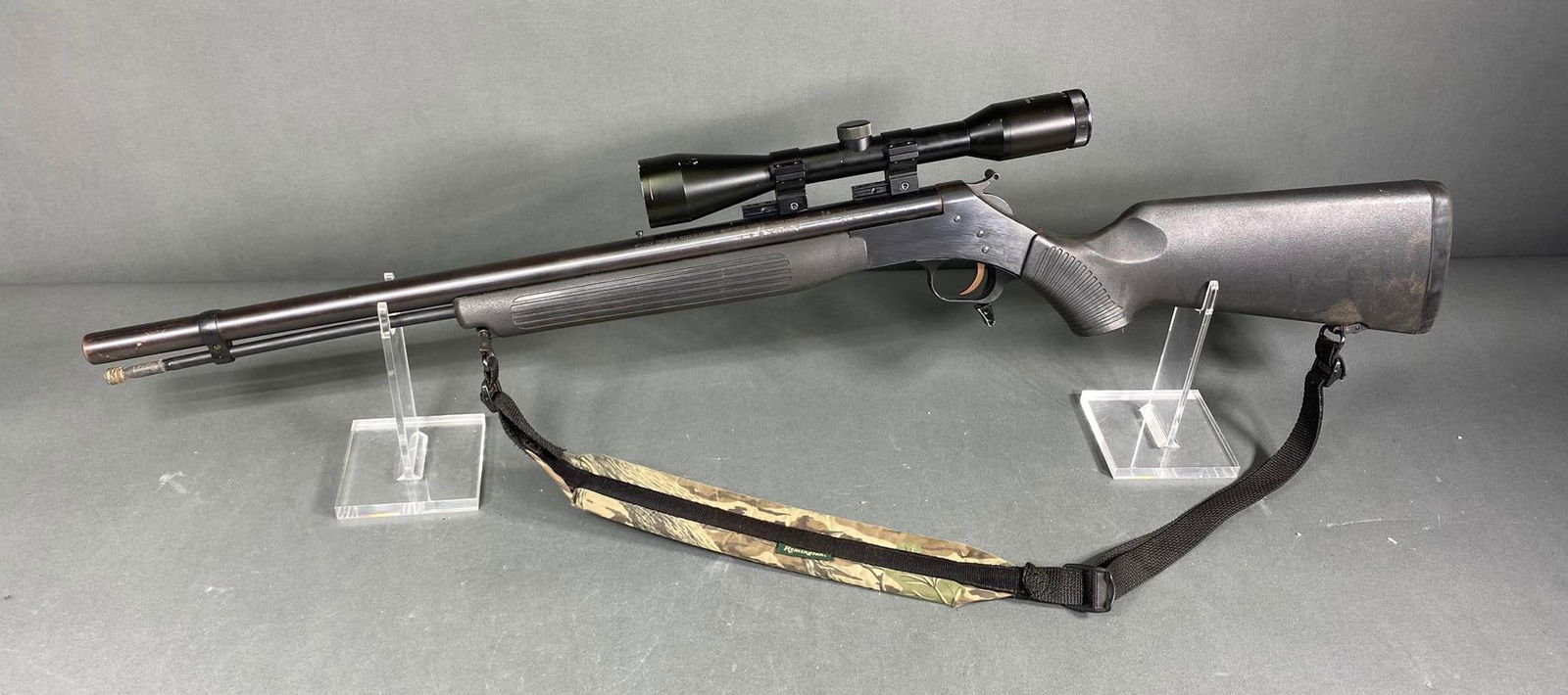 BPI Black Powder Rifle Beartooth Magnum 50 Cal: MFG/IMPORTER: BPI MODEL: Beartooth Magnum SERIAL: 61-13-102806-03 CALIBER/GAUGE: 50 cal CONDITION: Action good, bore good. SIZE: 24" bbl This item is either black powder or pre 1898, and thus does not