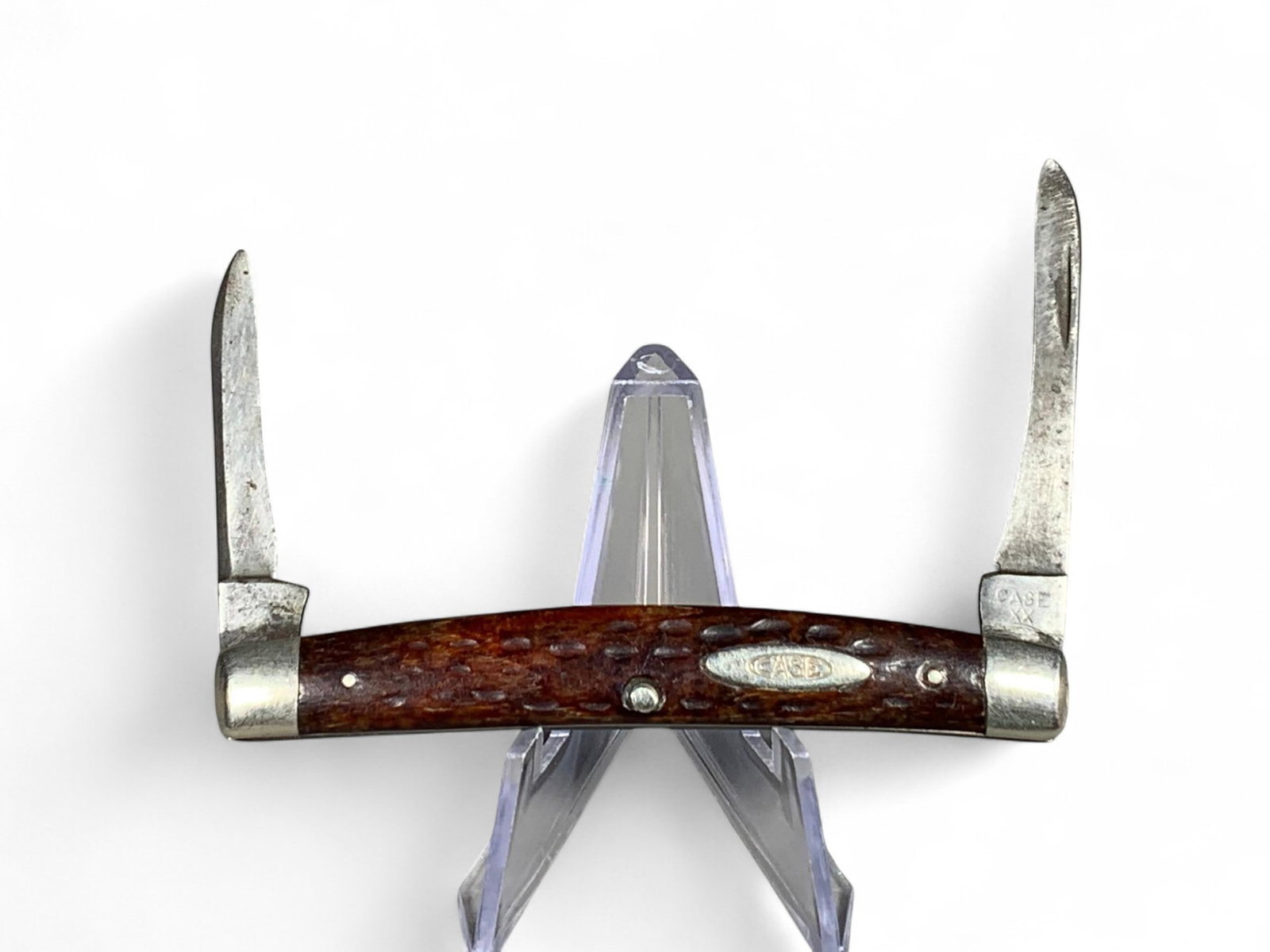 Antique Case XX Pocket Folding Knife: Burns in-house shipping is available. pick up is Tuesday, July 28, from Noon to 7 pm at our gallery in Lancaster, Ohio 43130 or we will provide in-house shipping for this item. We will charge a $5 fee