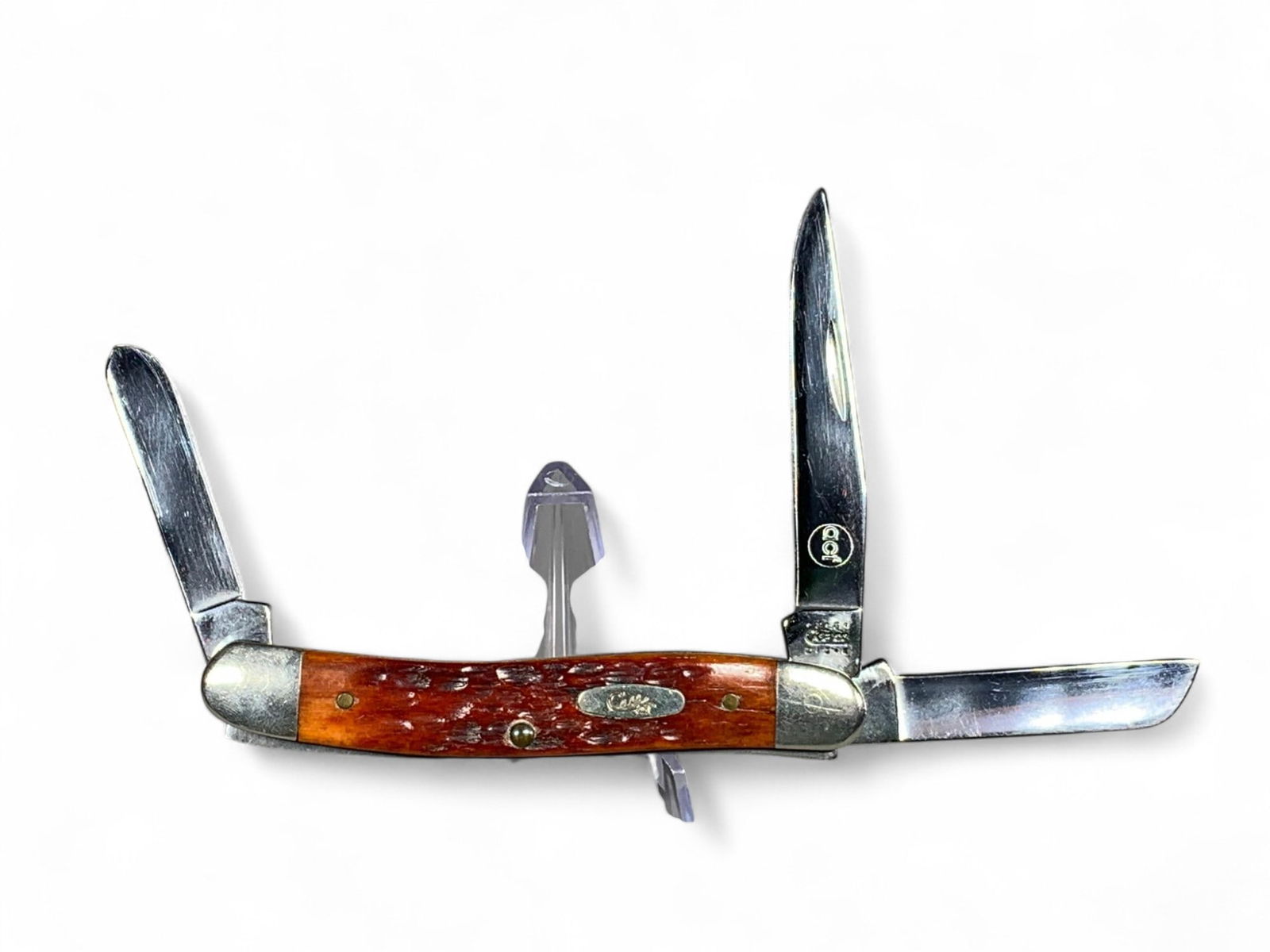 Case XX Folding Pocket Knife 6318 USA: Burns in-house shipping is available. pick up is Tuesday, July 28, from Noon to 7 pm at our gallery in Lancaster, Ohio 43130 or we will provide in-house shipping for this item. We will charge a $5 fee