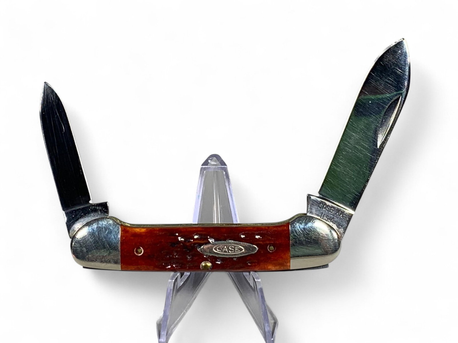 Vintage Case XX Pocket Folding Knife 62131: Burns in-house shipping is available. pick up is Tuesday, July 28, from Noon to 7 pm at our gallery in Lancaster, Ohio 43130 or we will provide in-house shipping for this item. We will charge a $5 fee