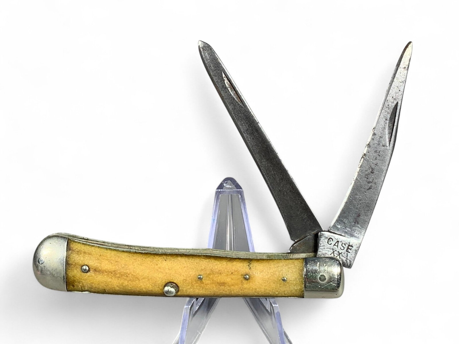 Antique Case XX Folding Pocket Knife 5254: Burns in-house shipping is available. pick up is Tuesday, July 28, from Noon to 7 pm at our gallery in Lancaster, Ohio 43130 or we will provide in-house shipping for this item. We will charge a $5 fee