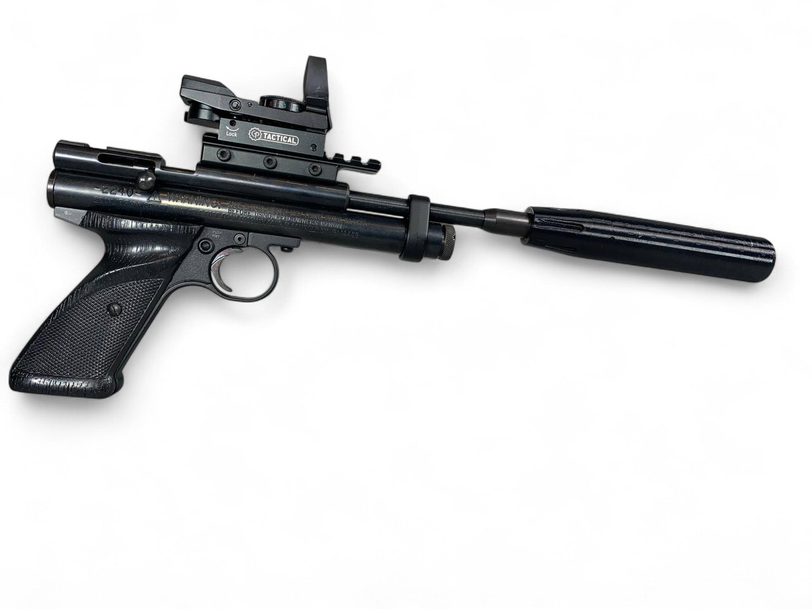 Crosman Air gun Pistol Model 2240: Burns in-house shipping is available. pick up is Tuesday, July 28, from Noon to 7 pm at our gallery in Lancaster, Ohio 43130 or we will provide in-house shipping for this item. We will charge a $5 fee