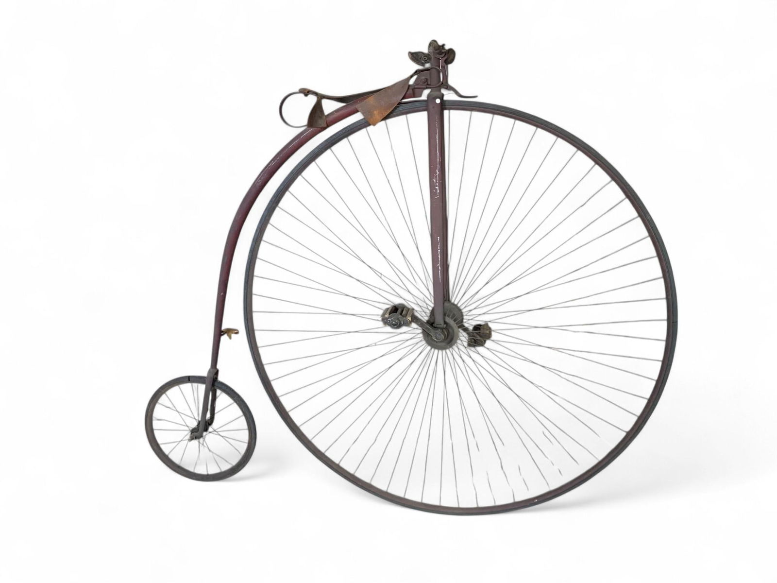 An Antique Victorian High-Wheel Bicycle, known as a 'Penny-Farthing' (1 of 20)