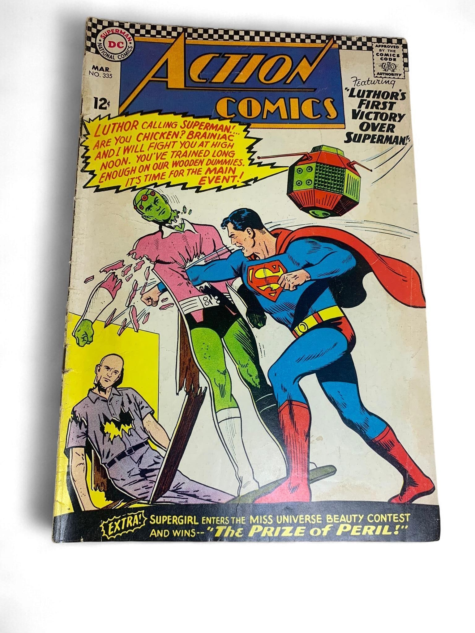 1966 Action Comics #335: Luthor's First Victory Over Superman! (1 of 7)