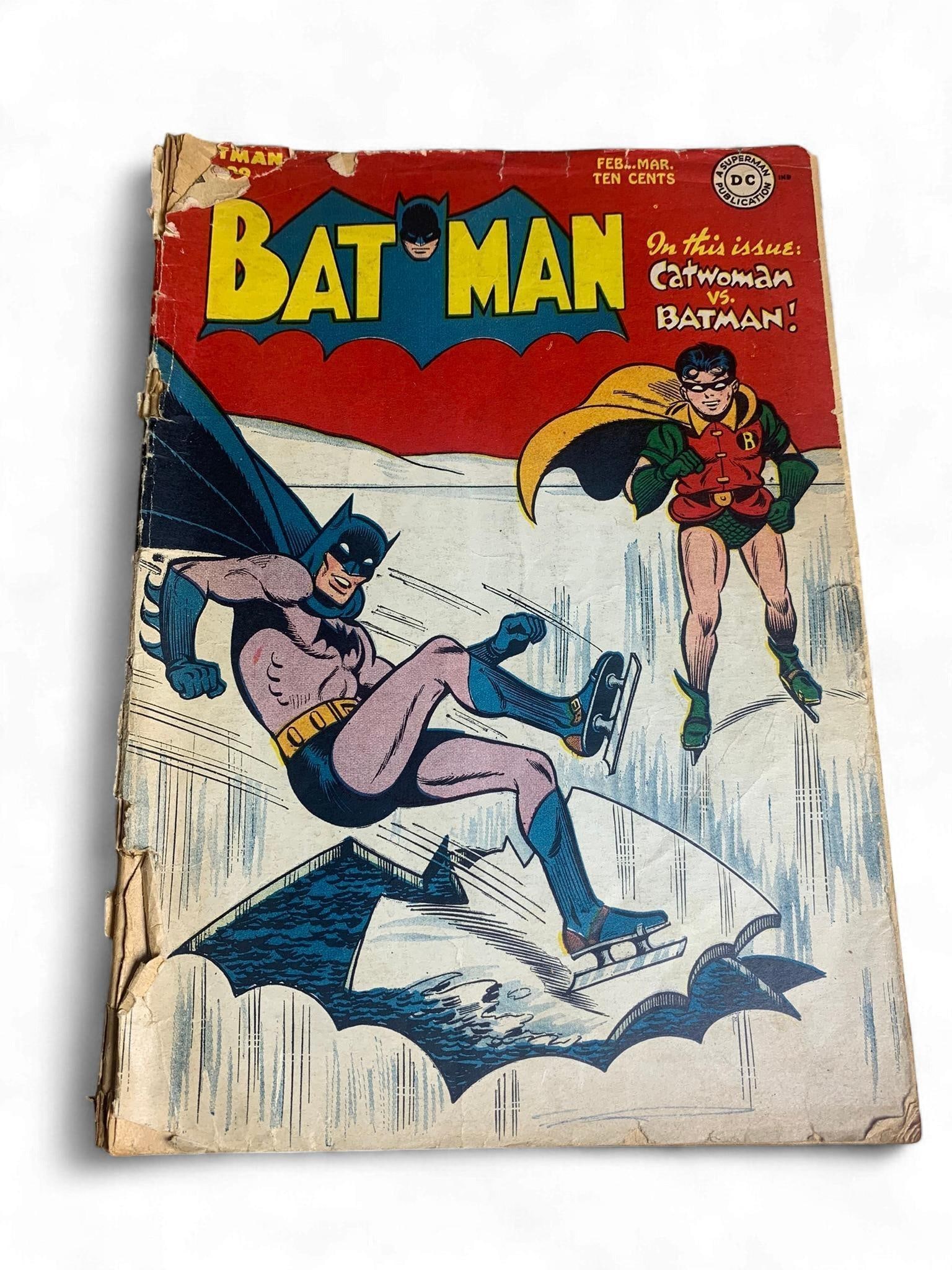 Batman #39 Golden Age Comic Book, National Comics, February-March 1947 (1 of 11)